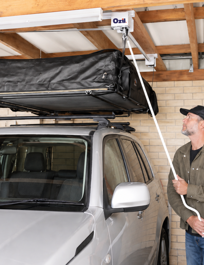 roof top tent hoist manual DIY
